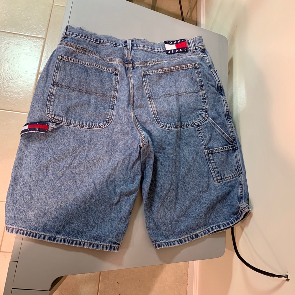 Tommy Hilfiger Blue Jean Shorts - Picture 2 of 2